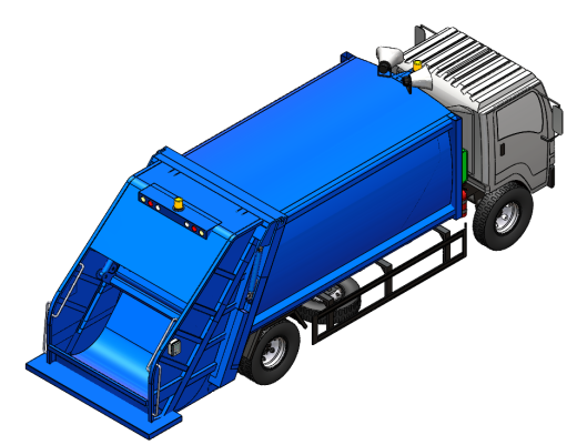 压缩式垃圾收集车缩略图